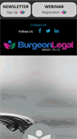 Mobile Screenshot of burgeonlegal.com